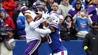 Justin Jefferson Targets vs Bills (All-22, 2022)