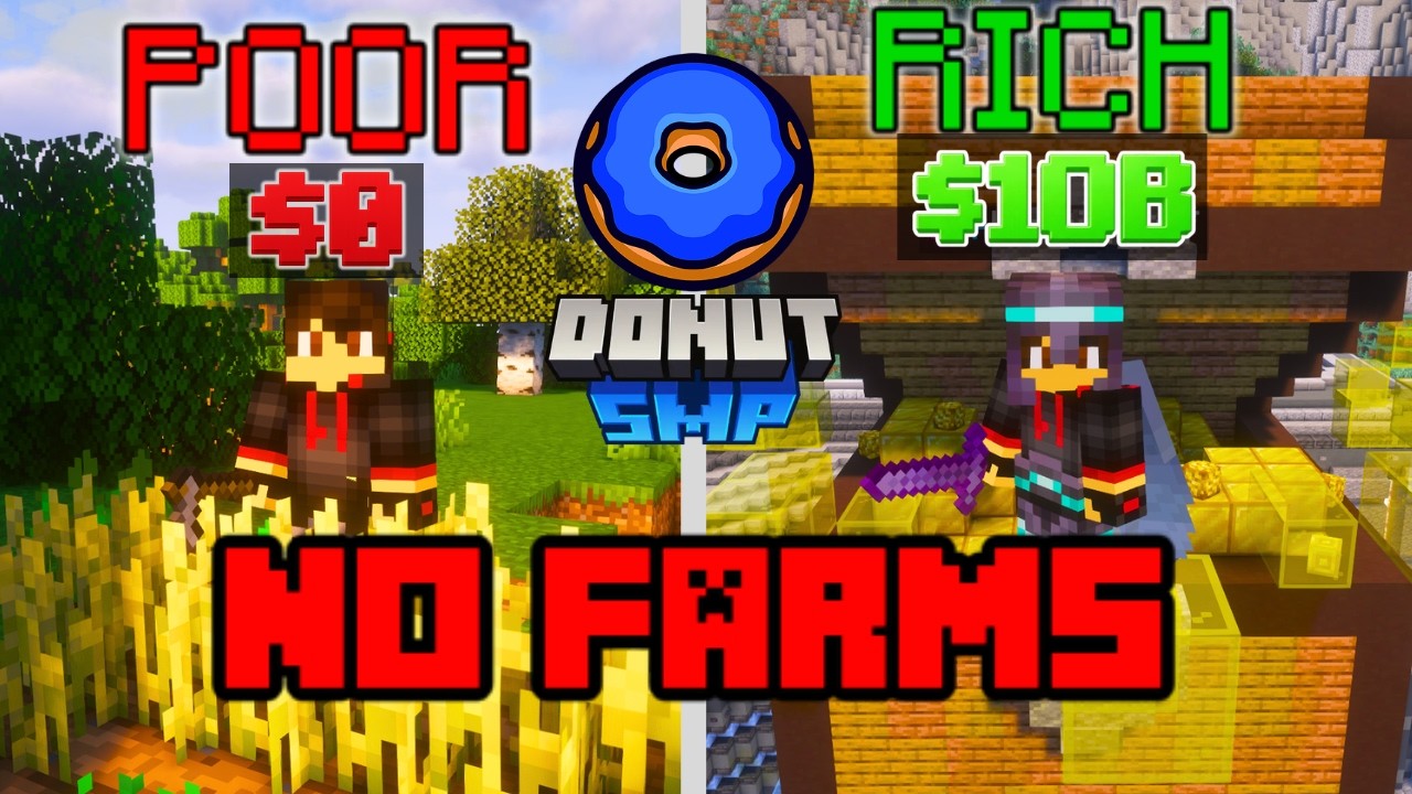 THE 4 BEST MONEY MAKING METHODS On The Donut SMP! (NO FARMS!) (HOW I MADE $10B)