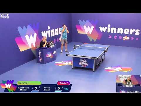 WINners CUP table 2  12.09  Kulishenko Mikhail - Kireev Andrei 14:00