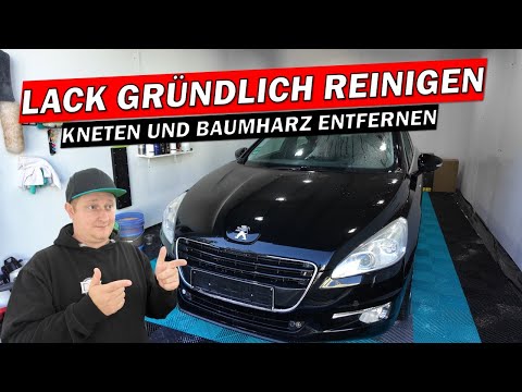 So wäschst du einen Gebrauchtwagen RICHTIG! 🚗 Lack kneten & Baumharz & Teer sicher entfernen