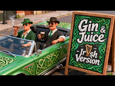 Gin & Juice Irish Folk Cover 🍀🎶  Snoop Dogg Tribute in Pub Folk Style