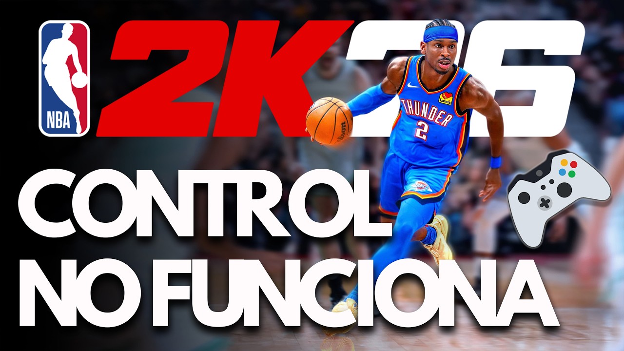 NBA 2K26 SOLUCIÓN: Control o Mando No Funciona/No Detectado PC