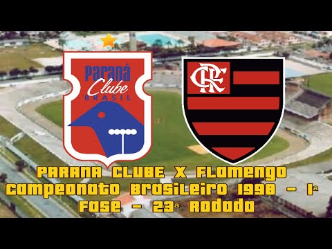 Paraná Clube x Flamengo - Campeonato Brasileiro 1998 - 1ª Fase - 23ª Rodada - JOGO COMPLETO