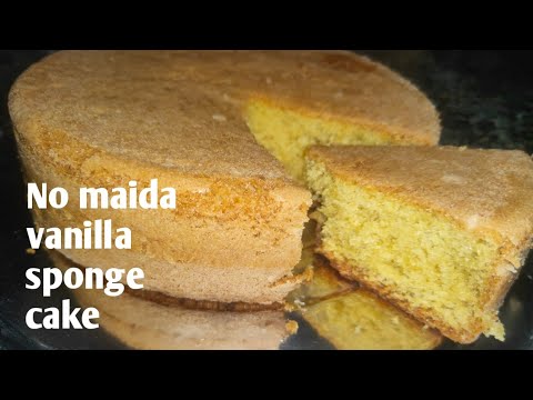 Vanilla sponge cake recipe in Tamil|No maida sponge cake|nazee recipes