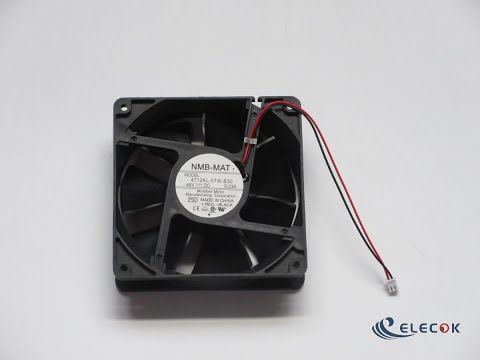 4712KL-07W-B30-P00 48V 0.23A 2wires Cooling Fan