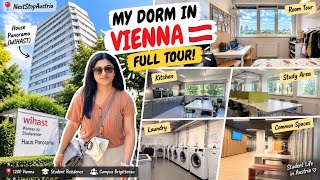 🇦🇹 Inside My Student Dorm in Vienna | House Panorama WIHAST FULL TOUR | Nepali S