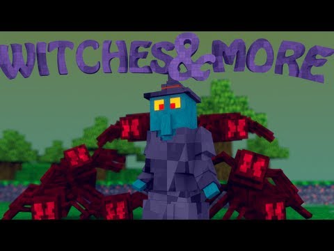 TheAtlanticCraft - Evil Fantasy: Minecraft Witches and More Mod Showcase!
