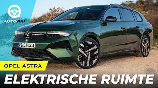 Ruimte voor het voetbalteam? REVIEW Opel Astra Electric Sports Tourer - AutoRAI TV