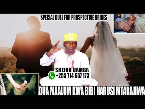 Dua maalum kwa bi harusi mtarajiwa