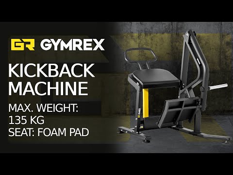 Videó - B-termék Farizom erősítő gép - 135 kg