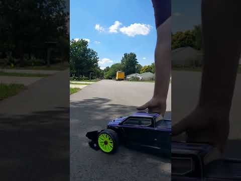 the road to the world's fastest arrma big rock 4x4 aka PURPLE HAZE hits 105mph