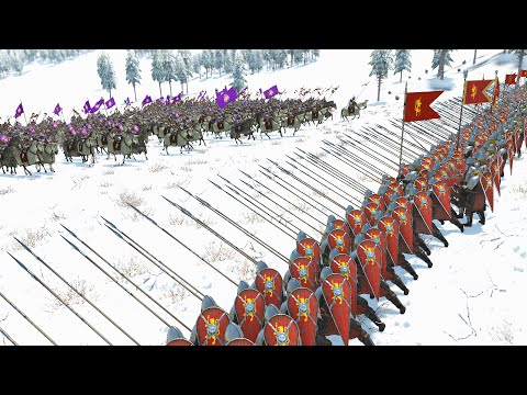 500 Spearmen vs Imperial Cataphracts – Spear Wall vs Heavy Cavalry in Mount & Blade 2