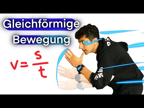Gleichförmige Bewegung| Geschwindigkeit berechnen| Formel Herleitung