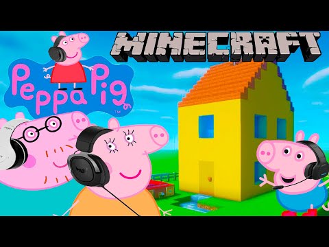 Crazy Cartoon Collide: Peppa Pig vs. Minecraft!