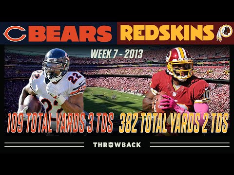 RGIII’s Last Elite Performance! (Bears vs. Redskins 2013, Week 7)