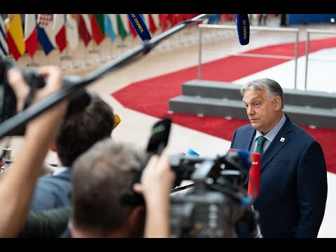 Orbán Viktor tájékoztatója - élő közvetítés - HírTV