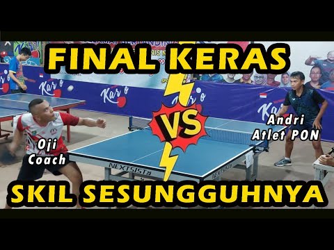 FINAL ‼️ Skill Atlet PON di Uji - Atlet PON Di Voor 4 | Coach Oji 🆚 Andri Atlet PON | Singgih Karjo