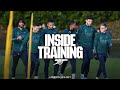 Smith Rowe Return | Arsenal Players Inside Intense Training today ahead of PSV CHAMPIONS LEAGUE