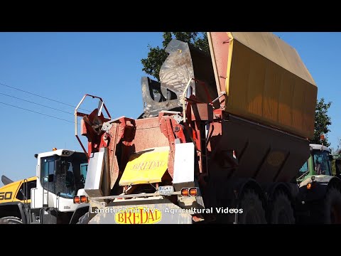 Fendt - Bredal - Liebherr / Kalk Streuen - Spreading Lime  2020