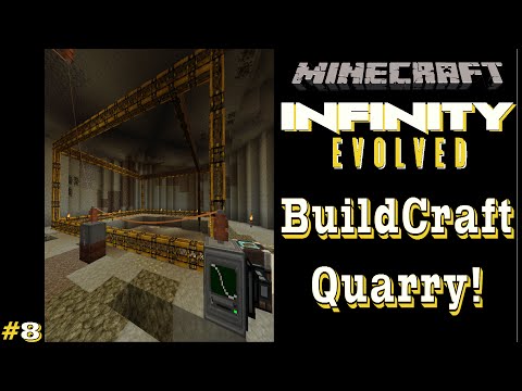 FTB Infinity Ep. #8: Build Craft Quarry!
