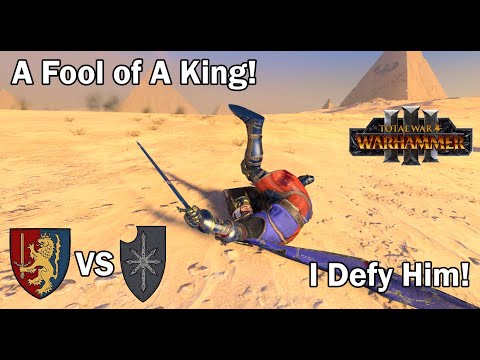 Louen Leoncoeur Throws the Game! Can We Recover? Total War Warhammer 3