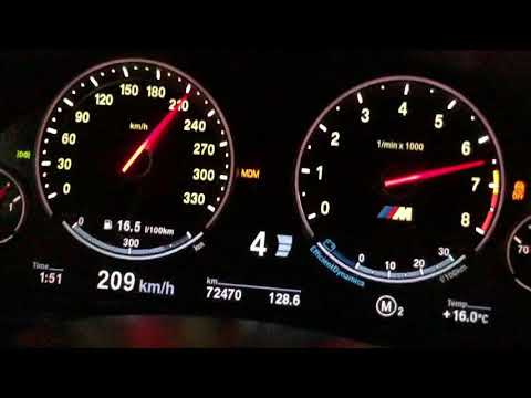 M5 F10 630hp 120-315km/h