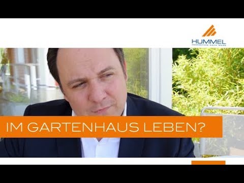 Kann ich in der Gartenlaube wohnen / im Gartenhaus leben - HUMMEL Blockhaus