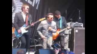 The Gaslight Anthem - The Patient Ferris Wheel @ City Hall Plaza in Boston, MA (6/21/14)