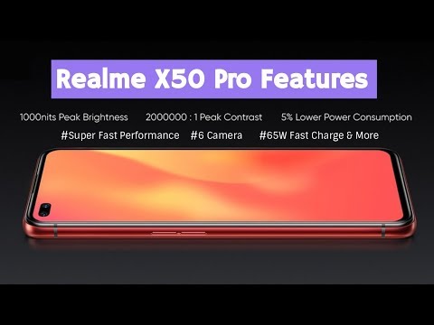 Realme X50 Pro 5G  - TOP 5 FEATURES
