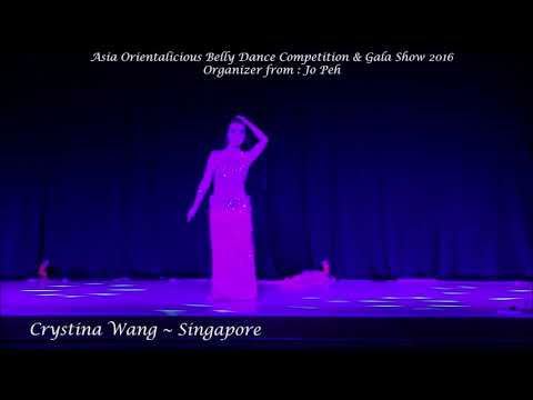 Asia Orientalicious Belly Dance Competition  2016 Gala Show Chrystina Wang   Singapore