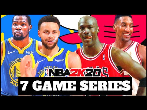 96 BULLS V 16 WARRIORS BEST OF 7 NBA 2K20