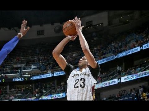 Anthony Davis 39 pts, 13 rebs, 8 blks vs Pistons (03.04.2015)