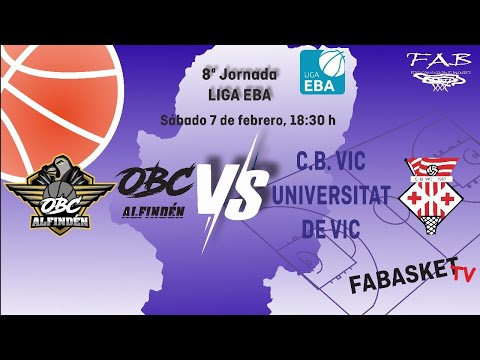 Liga EBA: OBC Alfindén - C.B. Vic - Universitat de Vic