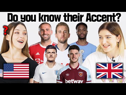 American & British React to the England Players Accents!! (What Accents do they Have?)