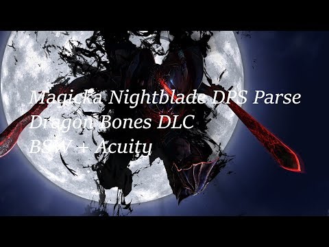 Magicka Nightblade 44k DPS Selfbuffed (Apprentice) - Dragon Bones