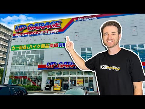 Used Car Part Heaven in Japan - UP GARAGE!! + Exploring Tokyo