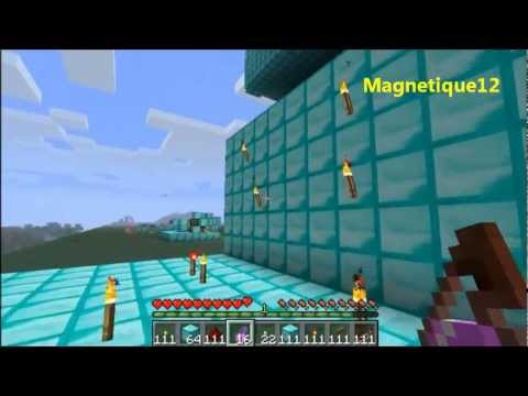 magnetique12 - Minecraft Redstone Bug Glitch Inedit Discovery - Animation Detector Switch (ADS) - hidden door