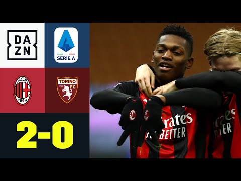 Rafael Leao leitet souveränen Milan-Sieg ein: AC Mailand - FC Turin 2:0 | Serie A | DAZN Highlights