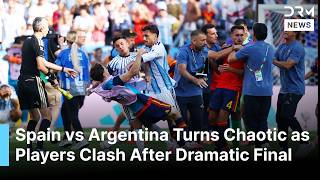 INSIDE: Tempers Explode After Spain Beat Argentina as World Cup Final Ends in Heated Brawl | AD1B 