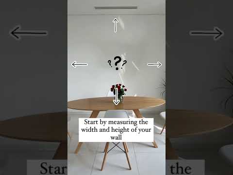 How to choose the right size wall art