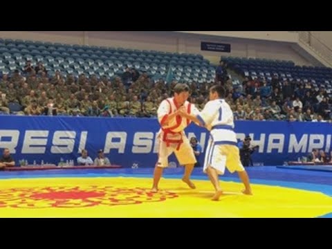 Astaná celebra el primer campeonato asiático de lucha kazaja