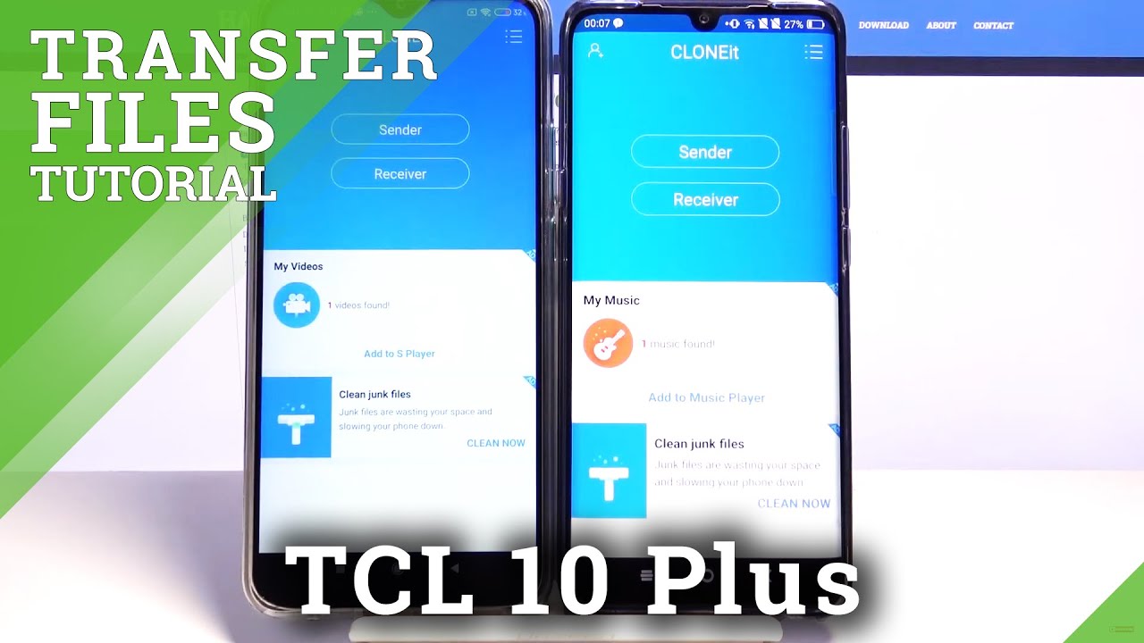 Transfer Data from TCL 10 Plus to Android Phone