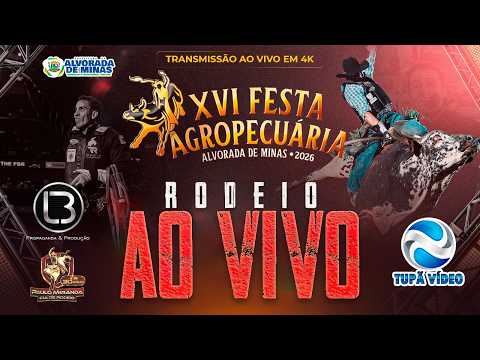 XVI Festa Agropecuária | Alvorada de Minas-2026 | Leo Produções (Domingo Final do Rodeio)