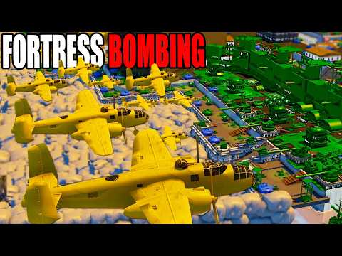 Army Men Military Base VS Largest BOMBING RUN Ever! ~ Toy PEARL HARBOR - Attack on Toys