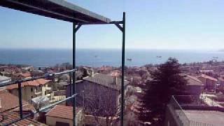 preview picture of video 'Panoramic Black Sea View from Studio 5 in residential building Villa Regina in Varna, Bulgaria'
