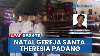 Unik! Ornamen Naga Hiasi Pohon Natal di Katedral Santa Theresia Padang, Misa Digelar 2 Sesi