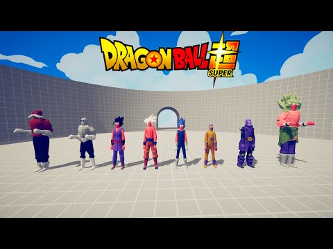 DRAGON BALL SUPER TOURNAMENT IN TABS | Totally Accurate Battle Simulator
