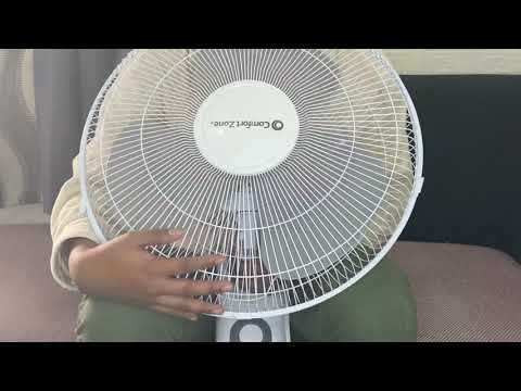 Comfort Zone 3 Speed Oscillating Wall Mount Fan Review