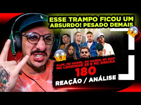 180 - Alok, MC Hariel, MC Marks, MC Davi, MC Leozinho ZS e MC Dricka [Reação/ Análise[