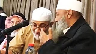 صورة لقاء يجمع بين الشيخ الحويني والشيخ المعصراوي